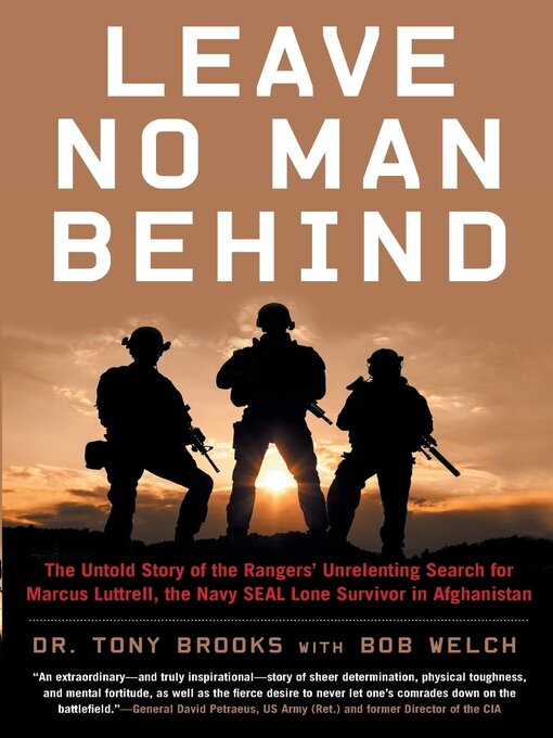 Title details for Leave No Man Behind by Tony Brooks - Wait list